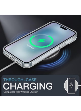 Clear Case Cover For iPhone 15, Shockproof, flexible TPU, Bumper Cover Transparent Anti scratch TPU, Full Camera Protection, Designed For iPhone 15 - view 2